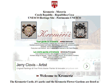 Tablet Screenshot of kromeriz.biz